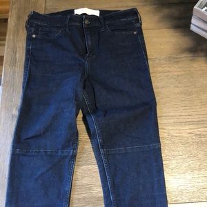 Abercrombie and Fitch dark skinny jeans